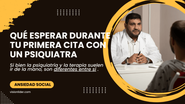 Qué esperar durante tu primera cita con un psiquiatra | VISION LIDER